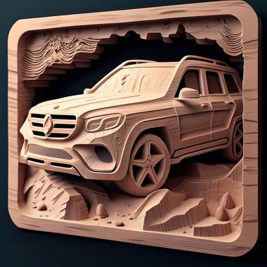 3D модель Mercedes Benz GLS X167 (STL)